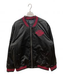 HARLEY-DAVIDSON（ハーレーダビッドソン）の古着「サテンスタジャン」｜ブラック