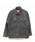 LEVI'S（リーバイス）の古着「バギートラッカー オーバーサイズドデニムジャケット」｜ブラック