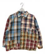 BIG JOHNビッグジョン）の古着「CRAZY SHIRT JACKET」｜マルチカラー