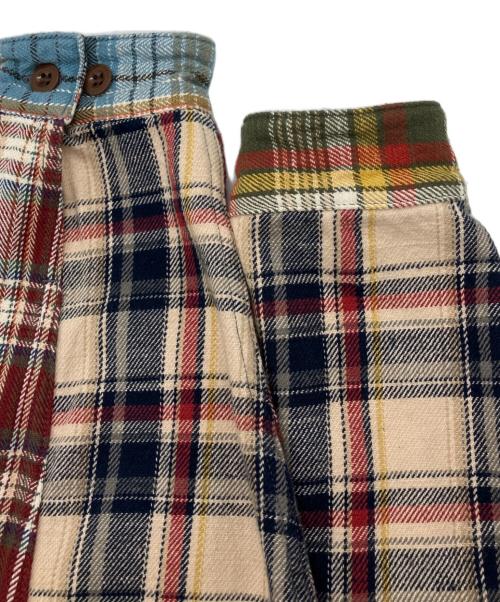 BIG JOHN（ビッグジョン）BIG JOHN (ビッグジョン) CRAZY SHIRT JACKET マルチカラー サイズ:FSの古着・服飾アイテム