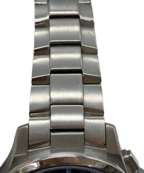 CASIO（カシオ）CASIO (カシオ) クロノグラフ　OCEANUS　オシアナス　ソーラー電波時計 ブルーの古着・服飾アイテム