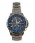CASIO (カシオ) クロノグラフ　OCEANUS　オシアナス　ソーラー電波時計 ブルー：40000円