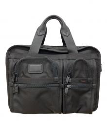 TUMI（トゥミ）の古着「エクスパンダブル・オーガナイザー・コンピューター・ブリーフ」｜ブラック