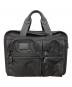 TUMI（トゥミ）の古着「エクスパンダブル・オーガナイザー・コンピューター・ブリーフ」｜ブラック