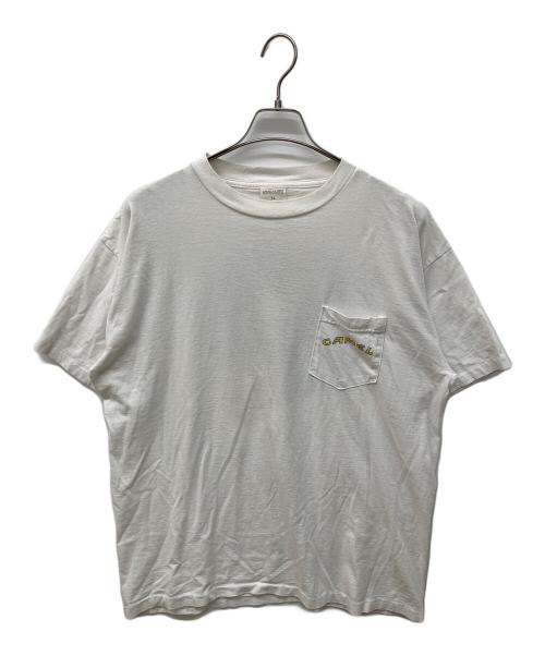 AMERICAN BORN（アメリカン ボーン）AMERICAN BORN (アメリカン ボーン) ヴィンテージポケットTシャツ ホワイト サイズ:XLの古着・服飾アイテム