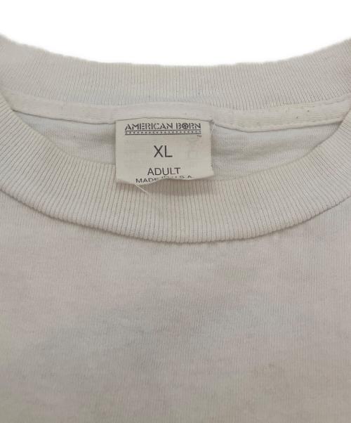 AMERICAN BORN（アメリカン ボーン）AMERICAN BORN (アメリカン ボーン) ヴィンテージポケットTシャツ ホワイト サイズ:XLの古着・服飾アイテム