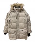 CANADA GOOSEカナダグース）の古着「EMORY PARKA　エモリー パーカ　ダウンジャケット」｜ベージュ