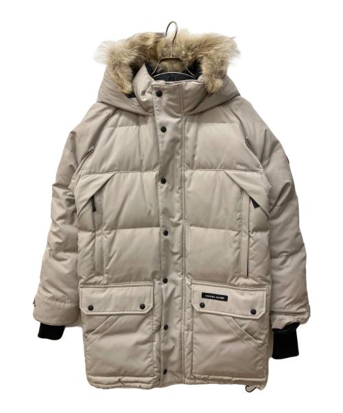 CANADA GOOSE（カナダグース）CANADA GOOSE (カナダグース) EMORY PARKA　エモリー パーカ　ダウンジャケット ベージュ サイズ:Lの古着・服飾アイテム