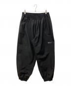COOTIE PRODUCTIONSクーティープロダクツ）の古着「Nylon Ripstop Training Pants　ナイロン リップストップ トレーニング パンツ　イージーパンツ」｜ブラック