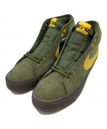 NIKE SB×ANTIHERO（ナイキエスビー×アンタイヒーロー）の古着「Zoom Blazer Mid QS "Rough Green/Amarillo"」｜カーキ