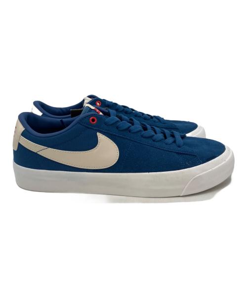 NIKE SB（ナイキエスビー）NIKE SB (ナイキエスビー) ZOOM BLAZER LOW PRO GT　ローカットスニーカー ブルー サイズ:28.5 未使用品の古着・服飾アイテム