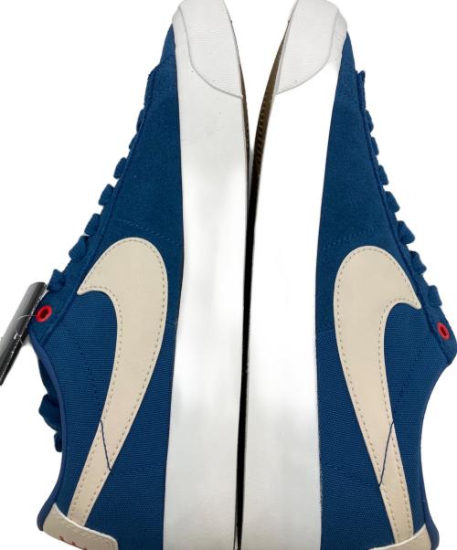 NIKE SB（ナイキエスビー）NIKE SB (ナイキエスビー) ZOOM BLAZER LOW PRO GT　ローカットスニーカー ブルー サイズ:28.5 未使用品の古着・服飾アイテム
