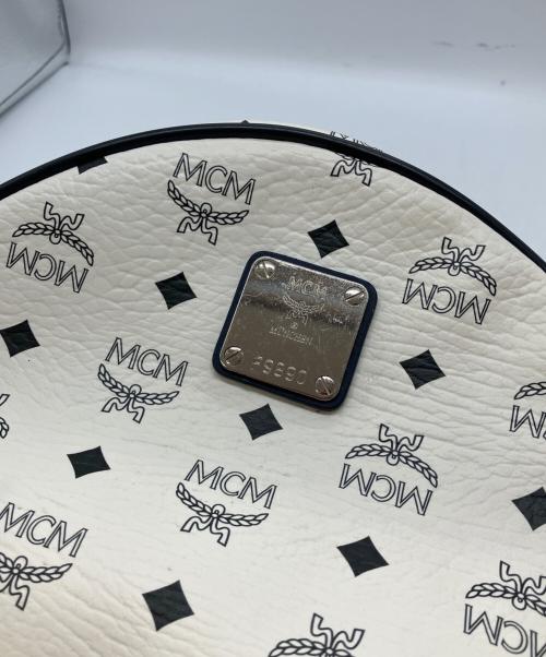 MCM（エムシーエム）MCM (エムシーエム) ヴィセトス スターク バックパック　リュック ホワイトの古着・服飾アイテム