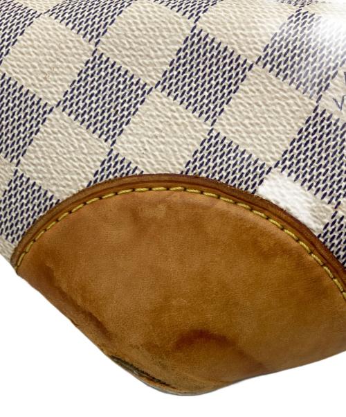LOUIS VUITTON（ルイ ヴィトン）LOUIS VUITTON (ルイ ヴィトン) ハムステッドMM　ダミエ・アズール　トートバッグ ホワイトの古着・服飾アイテム