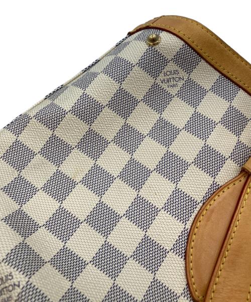 LOUIS VUITTON（ルイ ヴィトン）LOUIS VUITTON (ルイ ヴィトン) ハムステッドMM　ダミエ・アズール　トートバッグ ホワイトの古着・服飾アイテム