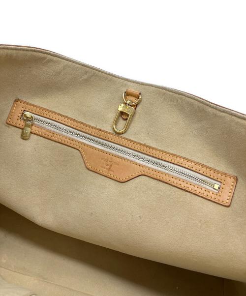 LOUIS VUITTON（ルイ ヴィトン）LOUIS VUITTON (ルイ ヴィトン) ハムステッドMM　ダミエ・アズール　トートバッグ ホワイトの古着・服飾アイテム