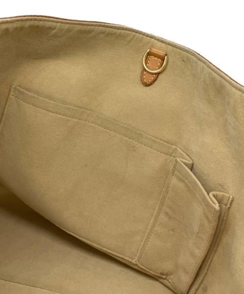LOUIS VUITTON（ルイ ヴィトン）LOUIS VUITTON (ルイ ヴィトン) ハムステッドMM　ダミエ・アズール　トートバッグ ホワイトの古着・服飾アイテム