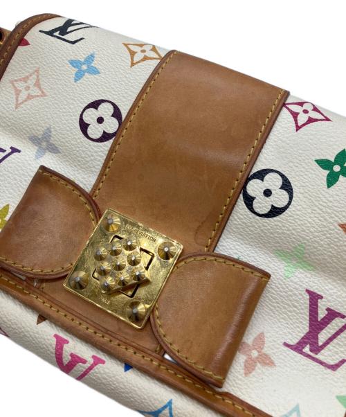LOUIS VUITTON（ルイ ヴィトン）LOUIS VUITTON (ルイ ヴィトン) パティ モノグラム・マルチカラー ショルダーバッグ ホワイトの古着・服飾アイテム