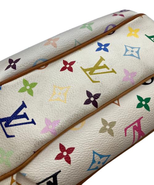 LOUIS VUITTON（ルイ ヴィトン）LOUIS VUITTON (ルイ ヴィトン) パティ モノグラム・マルチカラー ショルダーバッグ ホワイトの古着・服飾アイテム