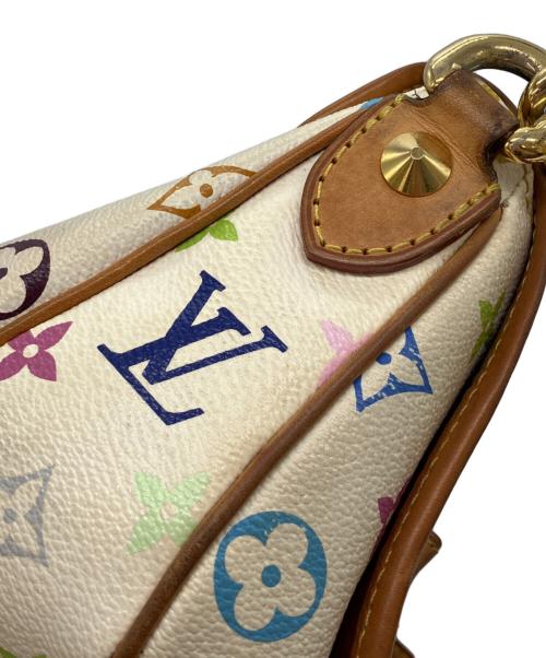 LOUIS VUITTON（ルイ ヴィトン）LOUIS VUITTON (ルイ ヴィトン) パティ モノグラム・マルチカラー ショルダーバッグ ホワイトの古着・服飾アイテム