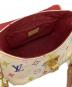 中古・古着 LOUIS VUITTON (ルイ ヴィトン) パティ モノグラム・マルチカラー ショルダーバッグ ホワイト：100000円