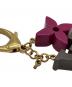 LOUIS VUITTON (ルイ ヴィトン) ビジューサック・プレイタイム バックチャーム グレー×パープル：13000円