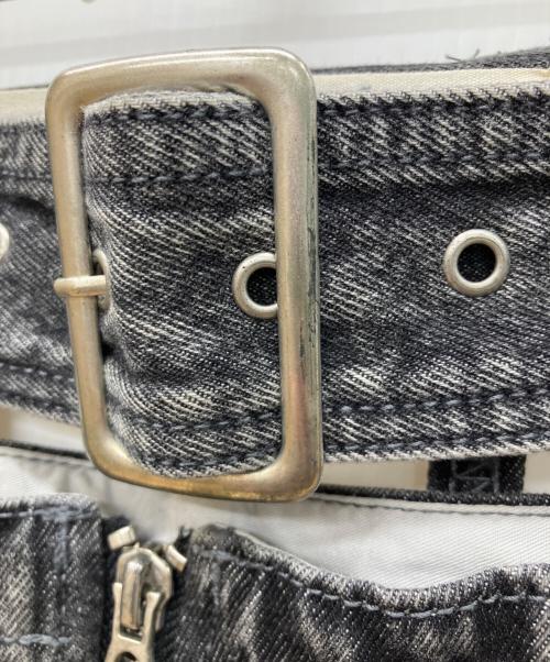 PRANK PROJECT（プランクプロジェクト）PRANK PROJECT (プランクプロジェクト) Denim Cargo Skirt ブラック サイズ:36の古着・服飾アイテム
