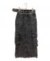 PRANK PROJECT (プランクプロジェクト) Denim Cargo Skirt ブラック サイズ:36：8000円