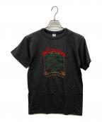 SKULL JEANS×beauty:beastスカルジーンズ×ビューティービースト）の古着「刺繍ロゴTシャツ」｜ブラック
