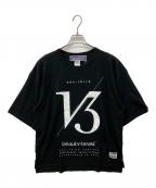 beauty:beastビューティービースト）の古着「ONE-THIRD プリントTシャツ」｜ブラック