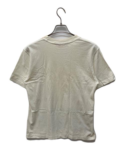 beauty:beast（ビューティービースト）beauty:beast (ビューティービースト) ポエムプリント切替Tシャツ　パルプ・フィクション / Pulp Fiction イエロー サイズ:-の古着・服飾アイテム