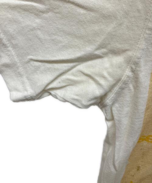 beauty:beast（ビューティービースト）beauty:beast (ビューティービースト) ポエムプリント切替Tシャツ　パルプ・フィクション / Pulp Fiction イエロー サイズ:-の古着・服飾アイテム