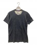 beauty:beastビューティービースト）の古着「背面パズル柄ラグランTシャツ」｜ブラック