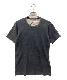 beauty:beast（ビューティービースト）の古着「背面パズル柄ラグランTシャツ」｜ブラック