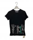 beauty:beastビューティービースト）の古着「プリントTシャツ」｜ブラック