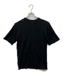 20471120（トゥオーフォーセブンワンワントゥーオー）の古着「バックレザーTシャツ」｜ブラック