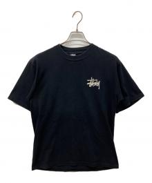 stussy（ステューシー）の古着「スカルボーンプリントTシャツ」｜ブラック