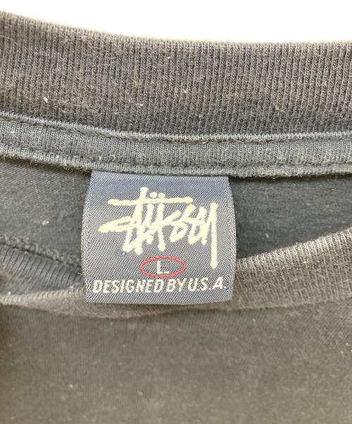 stussy（ステューシー）stussy (ステューシー) スカルボーンプリントTシャツ ブラック サイズ:Lの古着・服飾アイテム