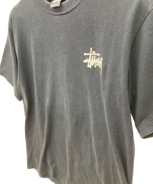 stussy（ステューシー）stussy (ステューシー) スカルボーンプリントTシャツ ブラック サイズ:Lの古着・服飾アイテム