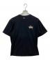 stussy（ステューシー）の古着「スカルボーンプリントTシャツ」｜ブラック
