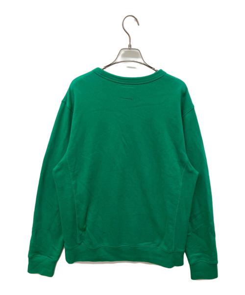 stussy（ステューシー）stussy (ステューシー) CLASSIC SKULL CREW グリーン サイズ:Lの古着・服飾アイテム