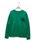 stussy（ステューシー）の古着「CLASSIC SKULL CREW」｜グリーン