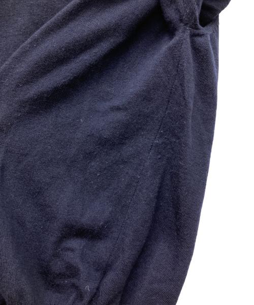 GRAN SASSO（グランサッソ）GRAN SASSO (グランサッソ) 12ゲージウールモックネックニット ネイビー サイズ:44の古着・服飾アイテム