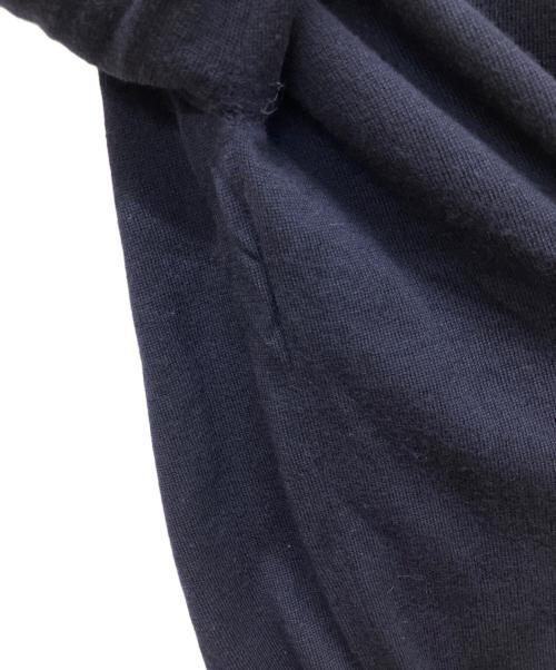 GRAN SASSO（グランサッソ）GRAN SASSO (グランサッソ) 12ゲージウールモックネックニット ネイビー サイズ:44の古着・服飾アイテム