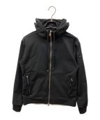 Volturnoヴォルトゥルノ）の古着「Slim Fit Zip Up Hoodie」｜ブラック