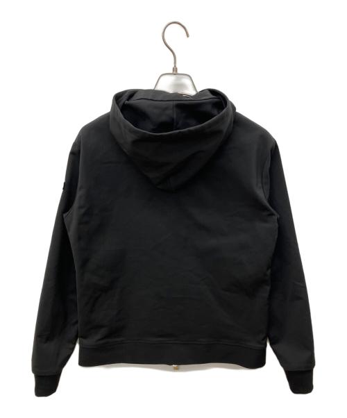 Volturno（ヴォルトゥルノ）VOLTURNO (ヴォルトゥルノ) Slim Fit Zip Up Hoodie ブラック サイズ:44の古着・服飾アイテム