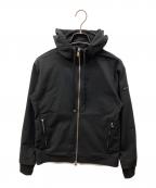 Volturnoヴォルトゥルノ）の古着「Slim Fit Zip Up Hoodie」｜ブラック