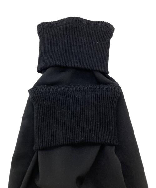 Volturno（ヴォルトゥルノ）VOLTURNO (ヴォルトゥルノ) Slim Fit Zip Up Hoodie ブラック サイズ:44の古着・服飾アイテム
