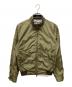 BEAMS F（ビームスエフ）の古着「別注リモンタナイロン ボマージャケット」｜カーキ