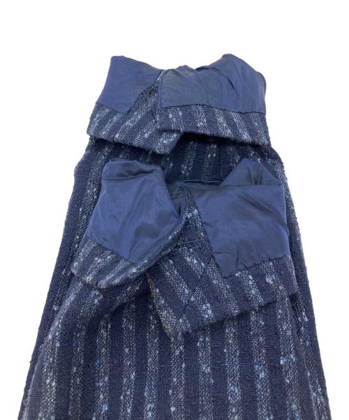 TAGLIATORE（タリアトーレ）TAGLIATORE (タリアトーレ) ストライプテーラードジャケット ブルー サイズ:44の古着・服飾アイテム